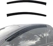 AUSGO Weathershields Compatible with Holden Commodore VE VF ute 2006-2017, Luxury Weather Shields Window Visors Wind Deflectors Sun Rain Guard 2PCS Set