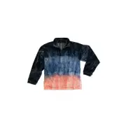Freshman Girls Quarter Zip Pullover In Blue Pink DST Tie Dye Small MSRP $38
