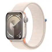Apple Watch Series 9 41mm Starlight Aluminium Case GPS Sport Loop