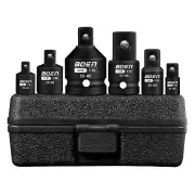 BOEN 6 Piece Impact Socket Adapter Set, 1/4" 3/8" 1/2" 3/4" Drive Socket Redu...