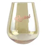 2pc Rachel Stemless 13cm/600ml Wine Glass Cocktail Party Drinking Tumbler Set