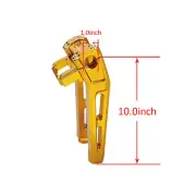 1.0" Handlebar Risers Clamp Kit for Harley Super Wide Glide Street Bob Road King