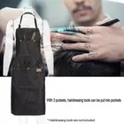 Accessories Lightweight Denim Jean Black Waterproof Waxed Canvas Apron