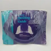Free Motion Quilting Guide June Tailor Purple Stippling Meandering Echo Curve