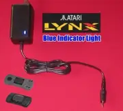 9V AC Adapter Power Supply Cord W/LED Light for Atari Lynx I & II System NEW