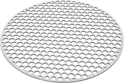 Cabilock Round Grill Mesh Barbecue Net for Outdoor Cooking Easy to Use Round Grill Grate for Grilling and Picnic Activities