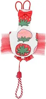 Generic 1Pc Lovely Bird Clothes for Parrots Lightweight Breathable Diaper Flight Suit with Cute Print Durable Bird Accessory for Pet Supplies and Outdoor Use