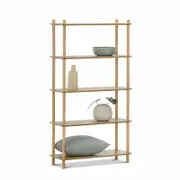 Rakk Natural Oak Tall Bookshelf