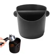 Espresso Knock Box Coffee Grounds Container with Removable Knock Bar