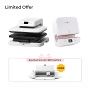 [Buy 2 Get 3] Auto Heat Press 15"x15" + Tumbler Heat Press + Free Cutting Machine