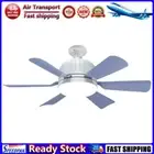 LF# 40W Ceiling Fans Lamp with Remote Control E27 LED Fan Lamp for Home (Purple)