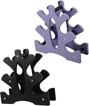 Abaodam Dumbbell Rack Set Dumbbell Shelf Rack Home Exercise Equipment Organizer