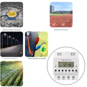 User Friendly Programming for 220V Electronic Timer Switch and Power Control