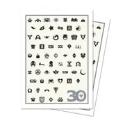 Ultra Pro Magic the Gathering 30th Anniversary Apex Deck Protector Sleeves (105 Pack)
