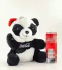 rare new china coca cola chengdu city panda plush toy Not for Sale