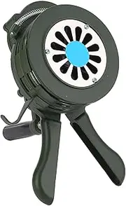 Hand Crank Siren Horn, Portable Alarm Loud Sound Emergency Safety Siren, Manual Air Raid Alert Hand Held Horns for Factories, Homes, Schools, Oil Depots