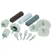 HIGH SPEED METAL STEEL BUFFING BUFFER POLISHING COMPOUND POLISHER POLISH KIT SET