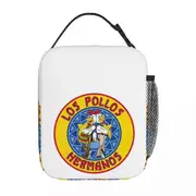 c519 Los Pollos Hermanos Lunch Bags Insulated Lunch Tote Waterproof Bento Box Leakproof Picnic Bags for Woman Work Kids School k519