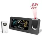 Outdoor/Indoor Weather Station Thermometer Electronic Projection Weather