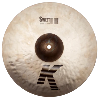 Zildjian K0721 14-Inch K Sweet Collection Hi Hat Cymbal Top - Traditional Finish