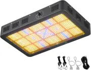 P2500 Full Spectrum Led Grow Light, 0-100% Variable Dimmer LED Grow Lights for I