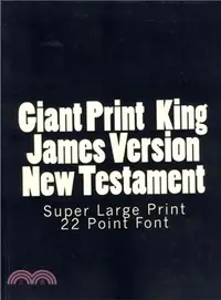 在飛比找三民網路書店優惠-Giant Print King James Version