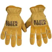 Klein Tools 60608 Leather All Purpose Gloves, Large