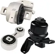 JDMON 3Pcs Engine Motor & Transmission Mount Automotive Replacement Parts for 2006 2007 2008 2009 Ford Fusion 2.3L/3.0L, Mercury Milan Compatible with A5473 A5381 A5474