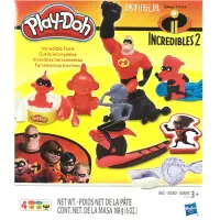 在飛比找蝦皮購物優惠-培樂多play-Doh黏土 超人特攻隊遊戲組