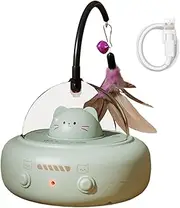 Automated Cat Toy | Smart Motorized Cat Toy with Feather,Pet Games for Hunting Boredom Training Indoor Home Playtime