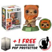 FUNKO POP STAR WARS ACROSS THE GALAXY WICKET + PIN #290 EXCLUSIVE VINYL FIGURE