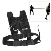 Fitness Sled Weight Shoulder Strap Physical Workout Resistance for Muscle