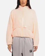 [Nike] Nike Women's Sportswear Sherpa Jacket Crimson - Size XS XS Crimson