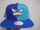 CHARLOTTE HORNETS MITCHELL & NESS 75TH ANNIVERSARY SNAPBACK HAT (ADJUSTABLE) NWT