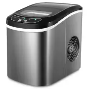 Northair Stainless Steel Portable Countertop Ice Maker w/Ice Scoop Basket 26 lbs