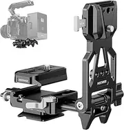 NEEWER Foldable Lightweight V Mount Battery Plate with Arca Type QR Plate Detachable Baseplate Compatible with SmallRig Camera Cage Video Rig DJI RS4 RS3 Gimbal, PS015 PRO