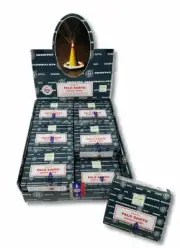 Satya Palo Santo Incense Cones: 12 x 12 Packs = 144 Cones Satya Sai Baba FRESH
