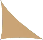 Right Angled Outdoor Sun Shade xi Cream 3x4x5m