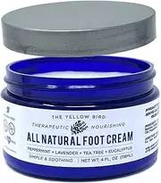 All Natural Antifungal Foot Cream. Moisturising Organic Relief for Dry Cracked Heels, Callused Feet, Athletes Foot. Best Therapeutic Grade Essential Oils: Peppermint, Lavender, Eucalyptus, Tea Tree.