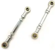 150mm/170mm 8mm Steering Tie Rod Kit Ball Joint for 49cc Electric Mini Kids ATV Go Kart Buggy Quad Bike Parts DaJiKan (Color : A Silver)