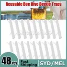48x Small Bee Hive Beetle Blaster BeeHive Trap Beekeeping Equipment Tools