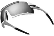 Tifosi Davos Cycling Sunglasses - White/Black - Interchangeable Lens