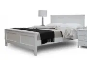 King Single Brighton Bed - White