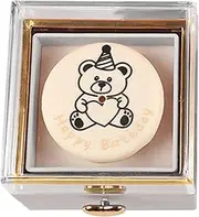 [Generic] Proposal Ring Box - Rotates 360 Degrees Engagement Box - Reversible Jewelry Accessories Rotating Earring Storage for Birthday, Women & Wedding