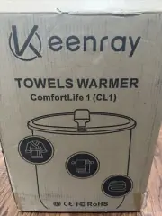 Keenray Towel Warmer, Luxury Bucket Fits Up to Two 40"X70" Oversized Towels, CL1