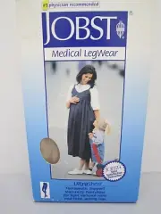 Jobst UltraSheer Maternity Pantyhose Moderate Compression 15-20 mmHg Closed Toe