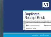 Anker Duplicate Receipt Book Numbered Pages 1-80 with 2 Sheet Carbon Paper