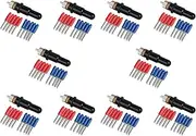 10Pc Blade Holder Black Colour +50 Pcs 45 + 50 Pcs 60 Degree Refine Redsail Cutter Plotter Cutting Blades