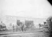 Wentworth New South Wales 1895 - Staff outside the building of Bai- Old Photo