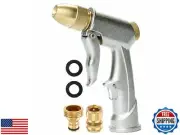Hose Gun Sprayer Nozzle Heavy Duty - High Pressure Garden Power Water Jet Hea